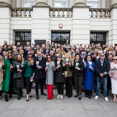 Konferencja prasowa Radosława Witkowskiego